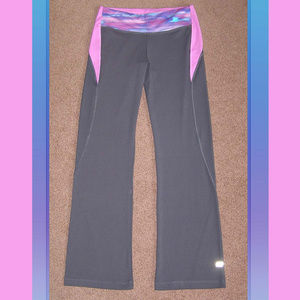 New Marika TEK gray yoga gym pants Large 10